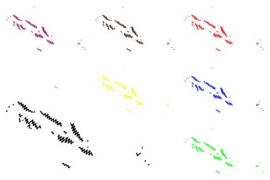 Solomon Adaları harita vektör