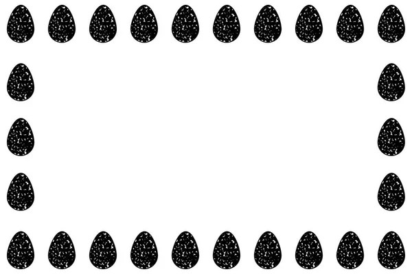 Easter egg vector pattern — Stock Vector