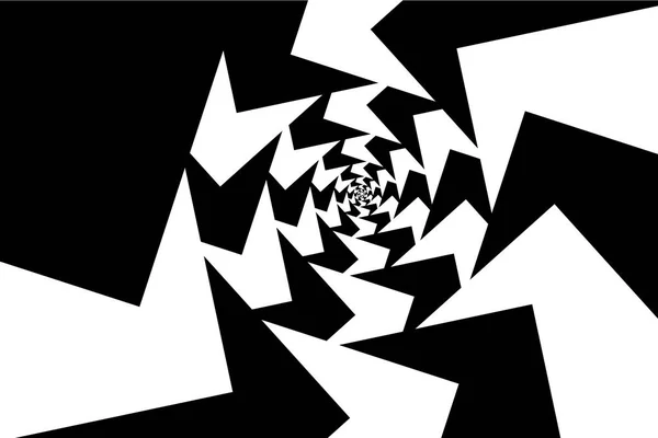 Espiral de cuadrados — Vector de stock