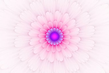 Fraktal çiçek fantezi