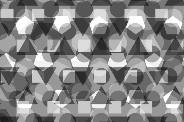 Fond géométrique - gris , — Image vectorielle