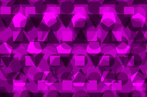 Geometrické pozadí - fialová, — Stockový vektor