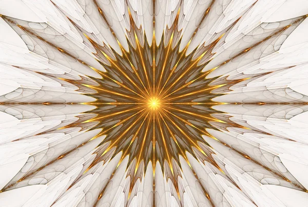 Fantasia solar fractal — Fotografia de Stock