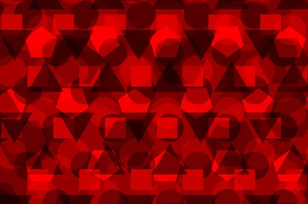 Γεωμετρικό υπόβαθρο - κόκκινο, — Διανυσματικό Αρχείο