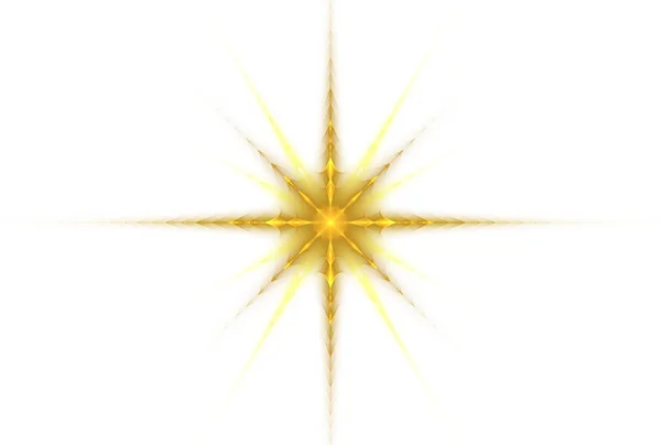 Fraktal yıldız fantezi — Stok fotoğraf