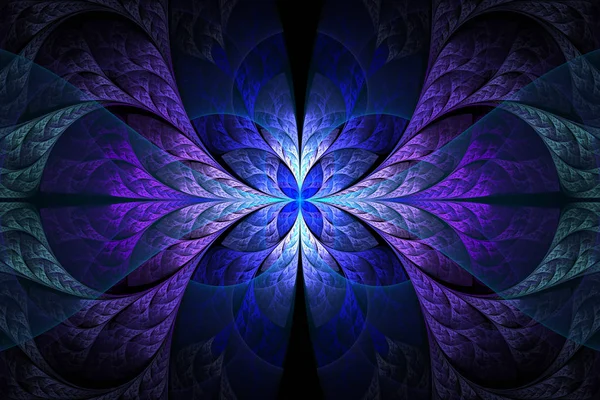 Belas formas fractais ilustração , — Fotografia de Stock