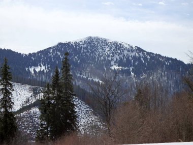 Dağlarda güneşli bir gün