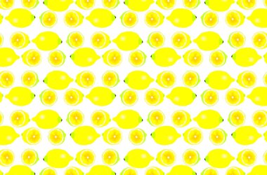 beyaz arkaplanda limon