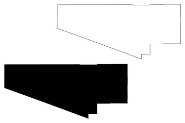 Pima County, Arizona (ABD eyaleti, Amerika Birleşik Devletleri, Usa, ABD) harita vektör çizimi, çizim çizimi Pima haritası