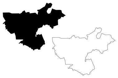 Floresti Bölgesi (Moldova Cumhuriyeti, Moldova İdari Bölümleri) harita vektör çizimi, Floresti haritası çizimi