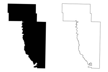 Howard County, Arkansas (ABD eyaleti, Amerika Birleşik Devletleri, ABD) harita vektör çizimi, Howard haritası çizimi