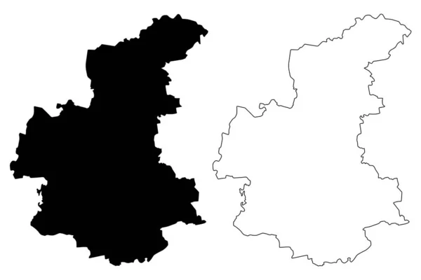 Kandava Municipality Republik Lettland Verwaltungseinheiten Von Lettland Gemeinden Und Ihre — Stockvektor