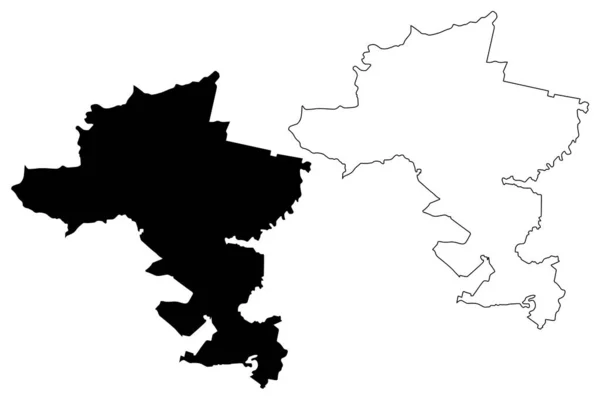 Municipalité Strenci République Lettonie Divisions Administratives Lettonie Municipalités Leurs Unités — Image vectorielle