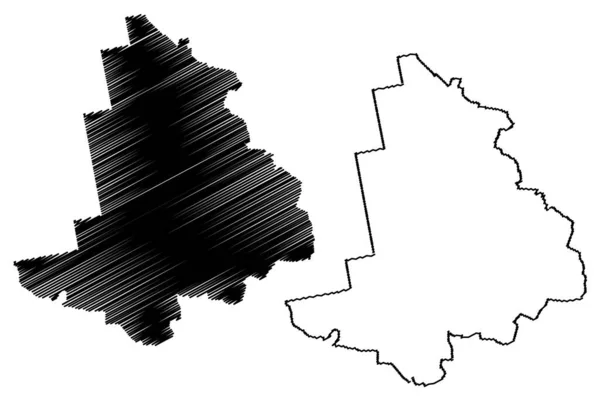 Alsunga Belediyesi Letonya Cumhuriyeti Letonya Dari Bölümleri Belediyeler Onların Toprak — Stok Vektör