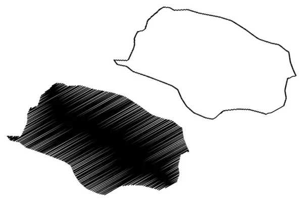 Municipalité Vrapciste République Macédoine Nord Région Statistique Polog Illustration Vectorielle — Image vectorielle