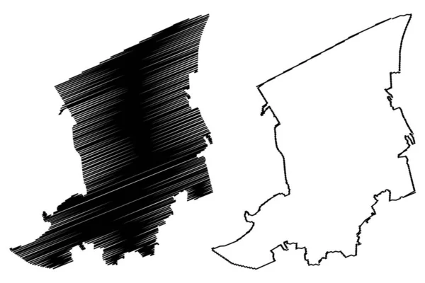 Municipalité Dundaga République Lettonie Divisions Administratives Lettonie Municipalités Leurs Unités — Image vectorielle