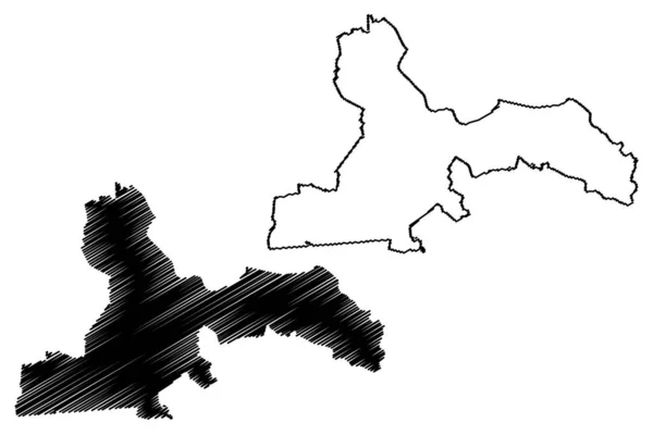 Municipalité Kekava République Lettonie Divisions Administratives Lettonie Municipalités Leurs Unités — Image vectorielle