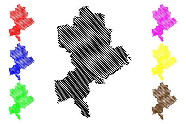 Limbazi Municipality Republic Latvia Administrative Division Latvia Municipalities Territorial Unit — 스톡 벡터