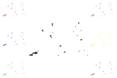 Doğu Bölümü (Fiji Cumhuriyeti, Melanezya) harita vektör çizimi, karalama çizimi Ovalau, Gau, Koro, Nairai, Moala, Matuku, Vatu Vara, Naitaba, Mago, Cicia, Tuvuca, Vanua Vatu ve Fulaga Adası