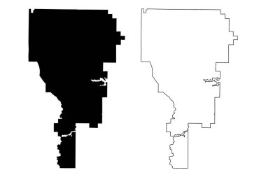 Clayton County, Gürcistan (ABD eyaleti, ABD, ABD) harita vektör çizimi, Clayton haritası çizimi