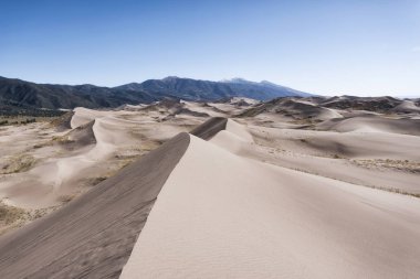 Büyük kum tepeleri Milli Park, Colorado, ABD