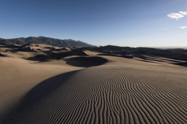 Büyük kum tepeleri Milli Park, Colorado, ABD