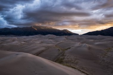 Büyük kum tepeleri Milli Park, Colorado, ABD