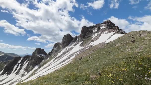 Zeitraffer-Sequenz aufgenommen in der Adlernest-Wildnis, zentraler Kolorado — Stockvideo