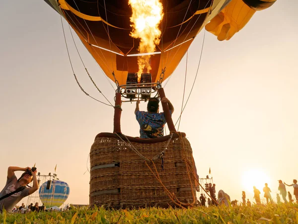 Chiang Rai, Tayland - 18 Şubat 2017: Uluslararası balon — Stok fotoğraf