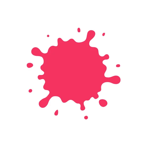 The pink blob — Stock Vector