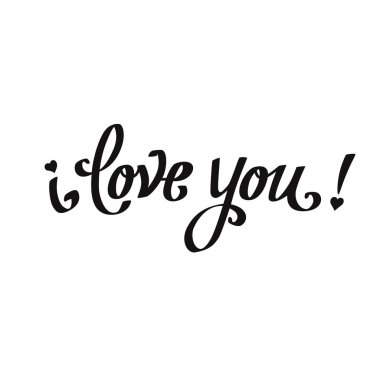 Seni seviyorum el yazısı