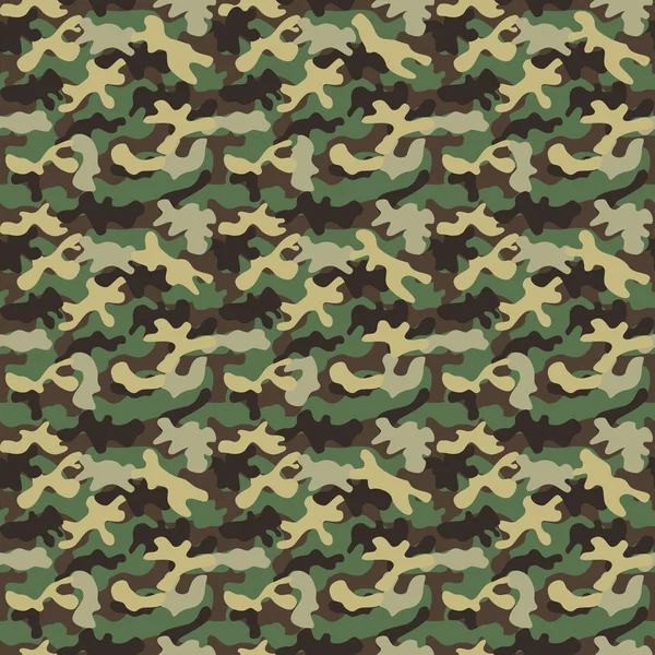 Camouflage seamless pattern. — Stock Vector