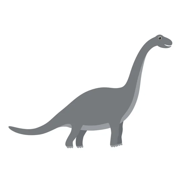 Brachiosaurus dinozor vektör — Stok Vektör