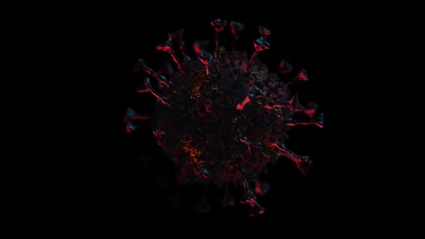 Virus Corona Covid Modèle — Video