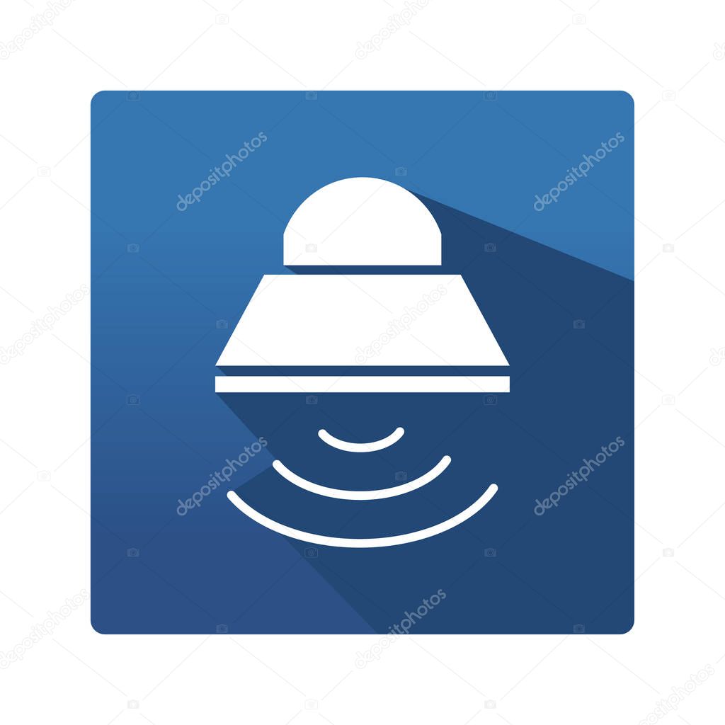industrial lamp icon