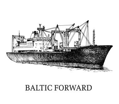 Kargo gemisi, reefer Baltic ileri