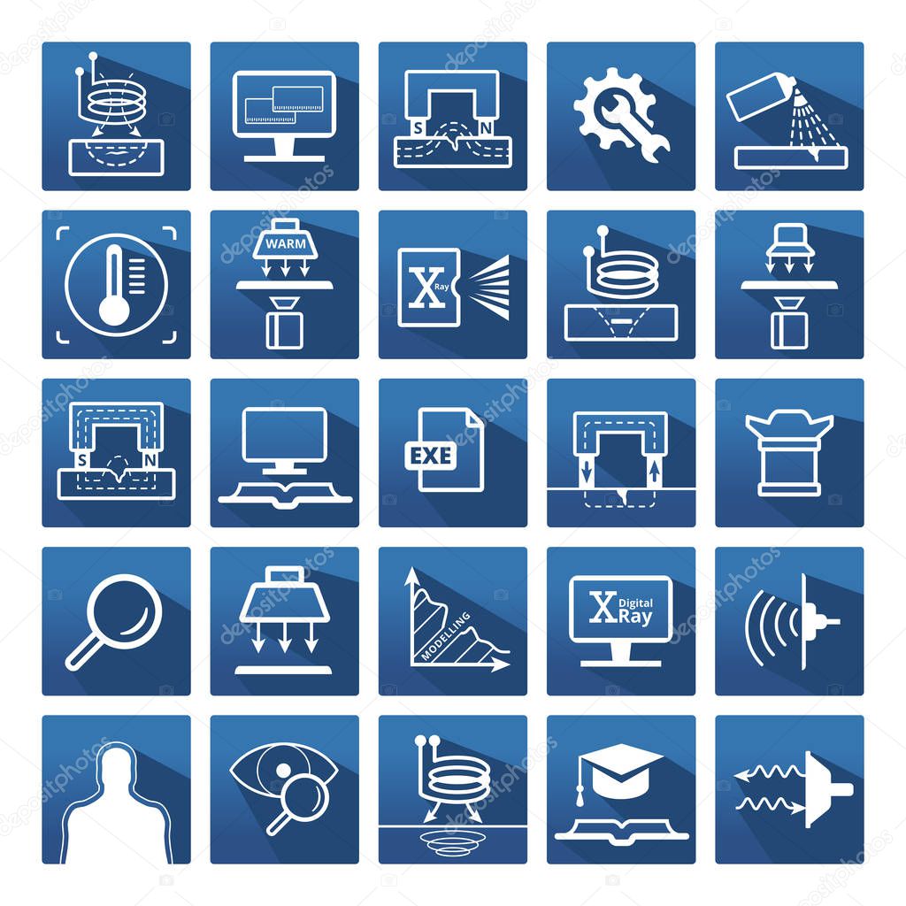 Eddy current pictogram.