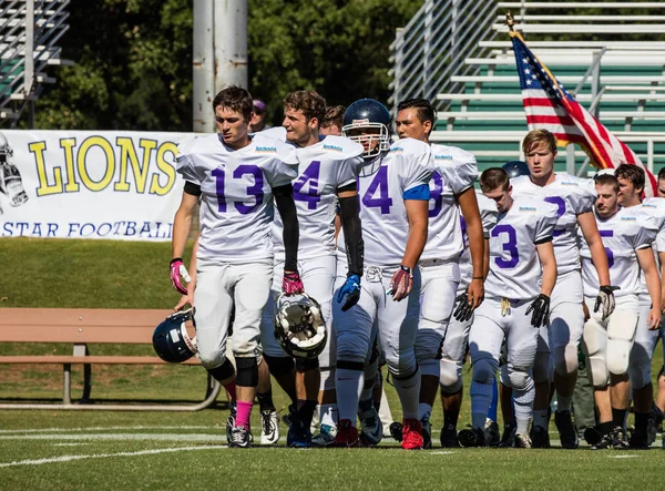 All Star Football Ação — Fotografia de Stock