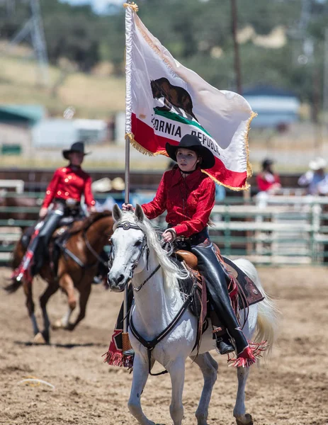 Equipo de taladro de rodeo junior — Foto de Stock