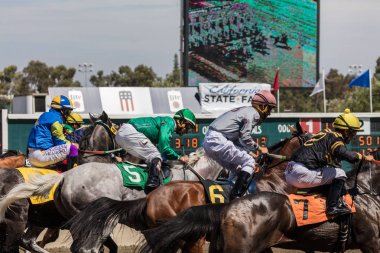 Eylem, Cal Expo parkur Sacramento, California at. 17 Temmuz 2017.
