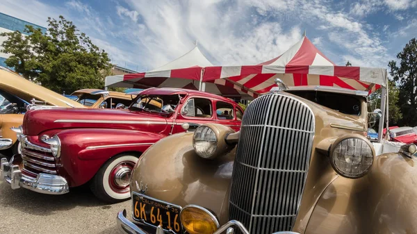 En dag på Auto Show — Stockfoto