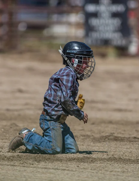 Rodeo Action Scott Valley Pleasure Park Rodeo Etna California July — Stock Photo, Image