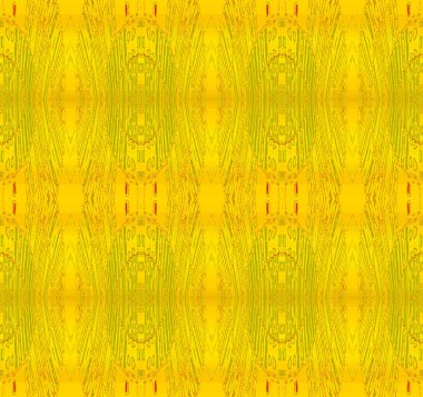 Sorunsuz elips sarı yeşil desen