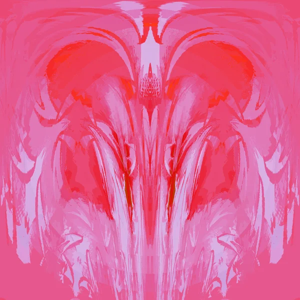 Abstract lily pink violet red — Stock Photo, Image