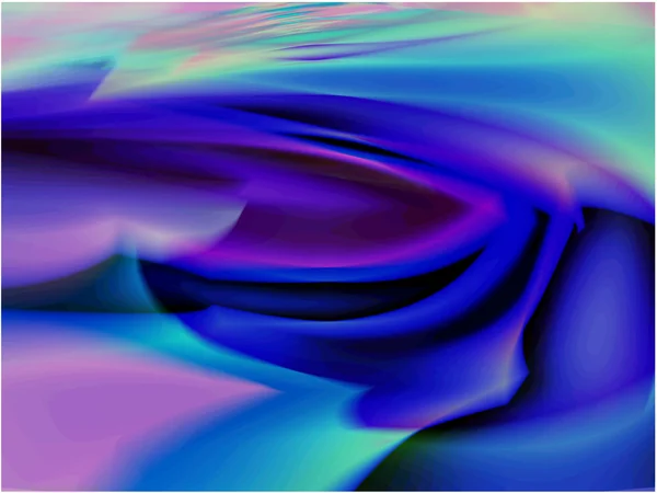 Absztrakt óceán hullámai lila kék — Stock Fotó
