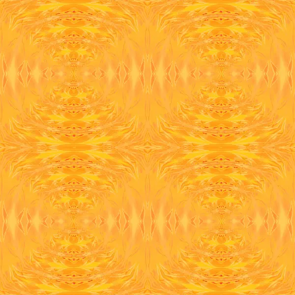 Naadloze cirkels patroon fel geel oranje — Stockfoto