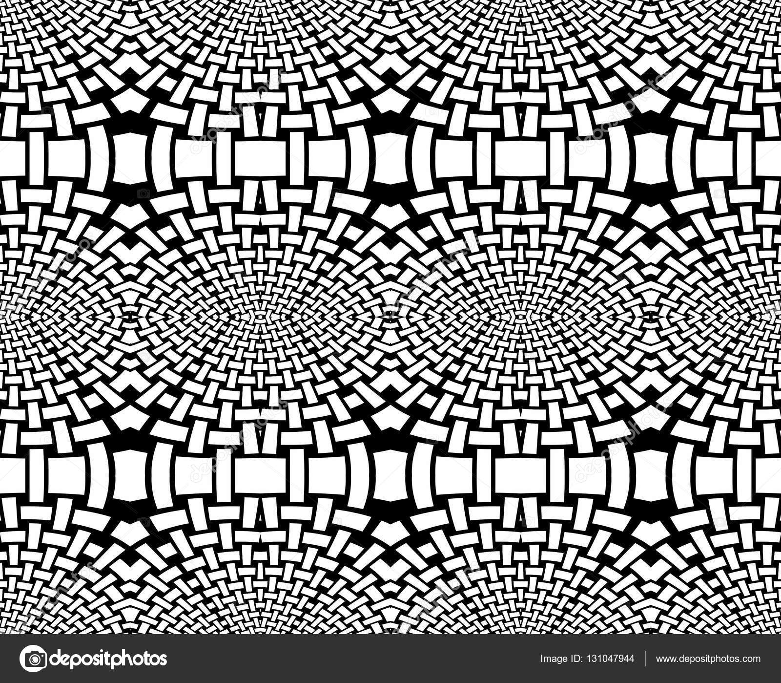 Reticolo di puntini di sospensione senza giunte bianco e nero da Fondo senza cuciture geometrico astratto Ellissi regolari modello bianco e nero da colorare — Foto di UR Design