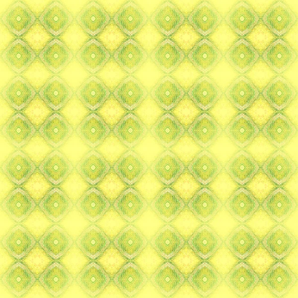 Nahtloses Rautenmuster gelb grün verschwommen — Stockfoto