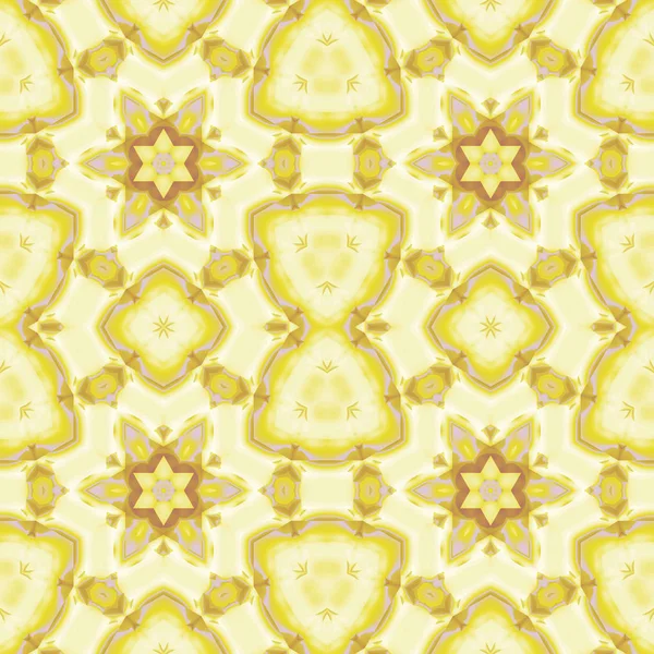 Patrón de estrella regular inconsútil amarillo beige marrón lila — Foto de Stock