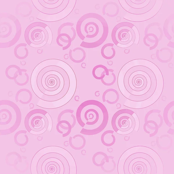 Seamless delicate spiral pattern pink violet — Stock Photo, Image